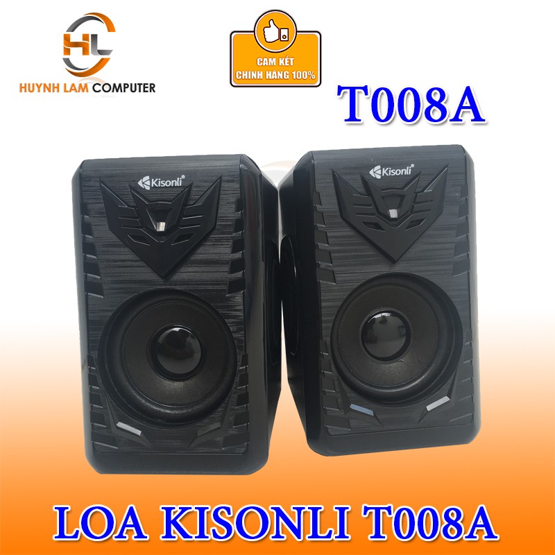 Loa vi tính 2.1 Kisonli T-008A âm thanh mạnh mẽ VSP phân phối