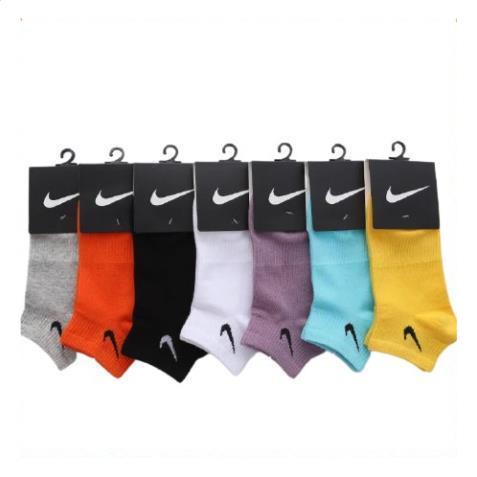 Tất Nike, Vớ Nike Cổ Ngắn [Hộp 5 Đôi] Lựa Chọn Săc Màu Trẻ Trung Cho Nam Và Nữ