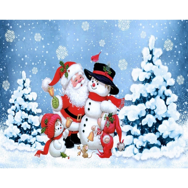 Bộ Tranh Đính Đá 5D 100% Tự Làm 30X40CM Hình Phong Cảnh Trang Trí Nhà Cửa