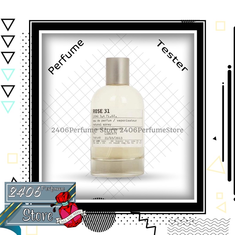 Nước Hoa Tươi Cho Nữ Le Labo Rose 31 (5ml/10ml/20ml) -| Mua Ngay | | Thế Giới Skin Care