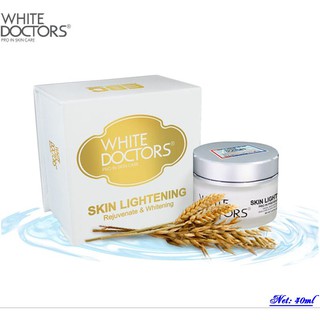 WHITE DOCTORS SKIN LIGHTENING USA CHÍNH HÃNG - Kem làm trắng da mặt chống lão hóa (40ml)