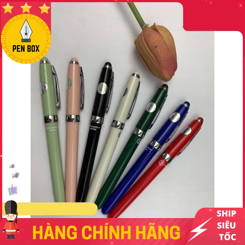 Bút Mài Thầy Ánh Sh066, Ngòi Kim Nét Nhỏ, Vỏ Nhựa Nhẹ, Thon Gọn Phù Hợp Cho Lớp 1,2, Penbox