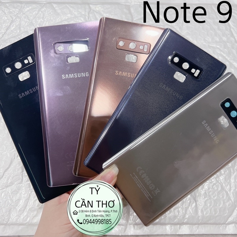 Nắp lưng điện thoại Samsung Note 8, Note 9 liền cụ camera