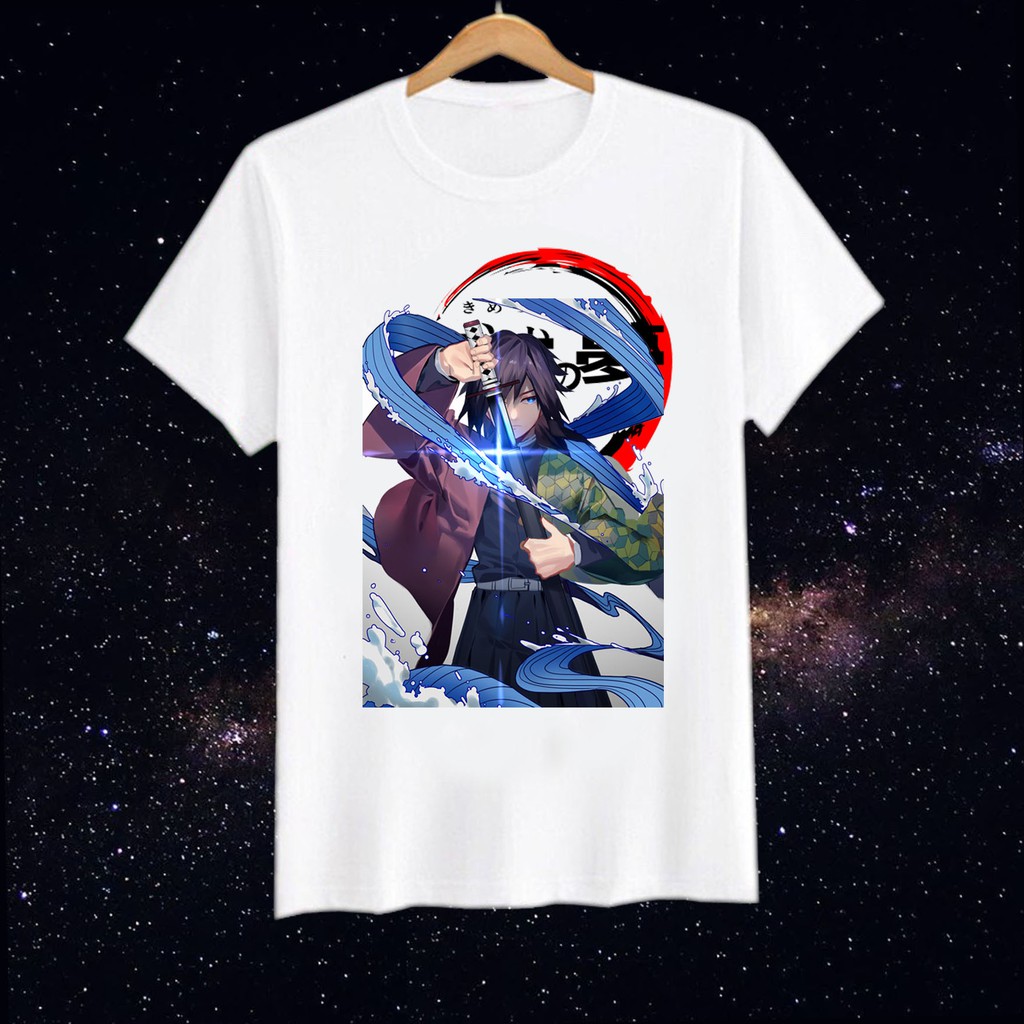 Áo anime Thủy trụ Tomioka Giyuu Kimetsu no yaiba/Thanh gươm diệt quỷ