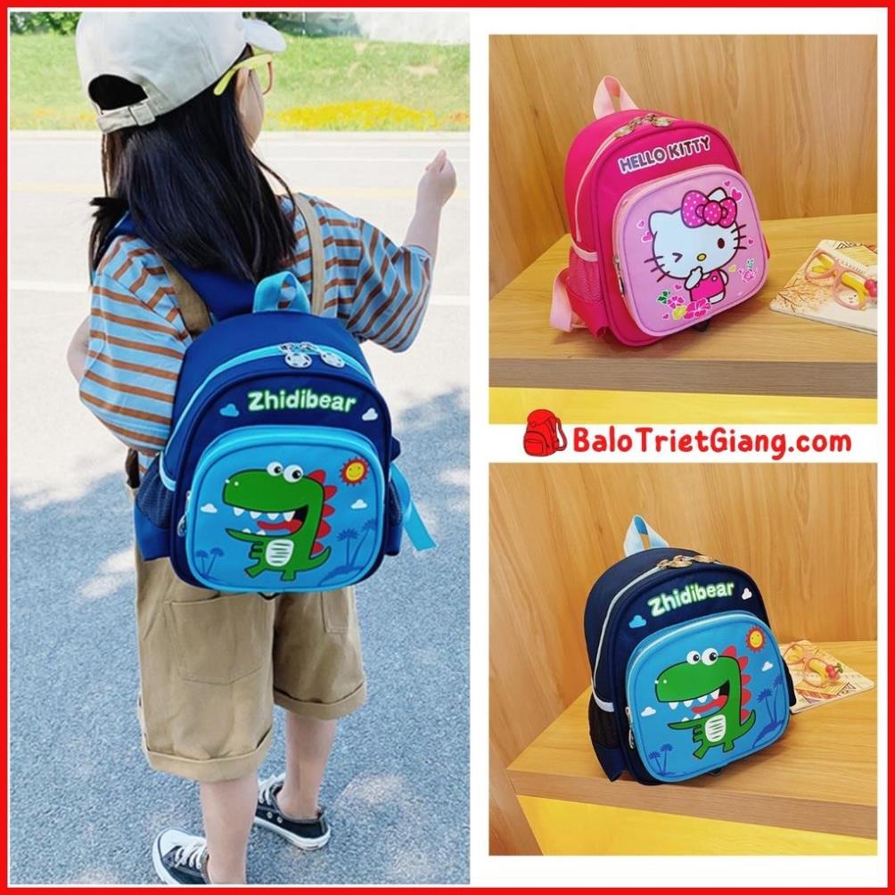 Balo cho bé mẫu giáo bé trai bé gái , cặp sách trẻ em mầm non đi học từ 2 – 5 tuổi hoạ tiết hoạt hình dễ thương.