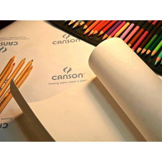 ZEST - Giấy canson A3 mỏng (20 tờ) - Giấy vẽ chì và trang trí màu luyện thi