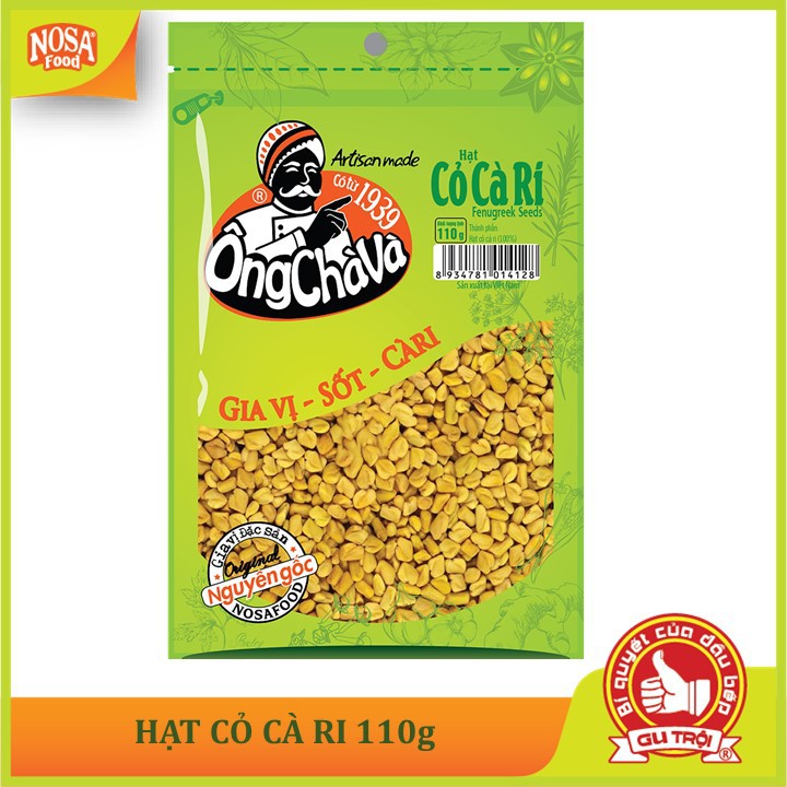 Hạt cỏ cà ri 110gr(Fenugreek Seed)