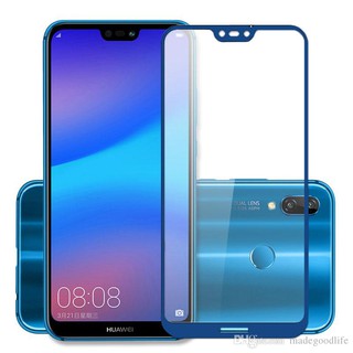Cường lực full màn cho Huawei Nova 3e / P20 Lite (Viền đen)