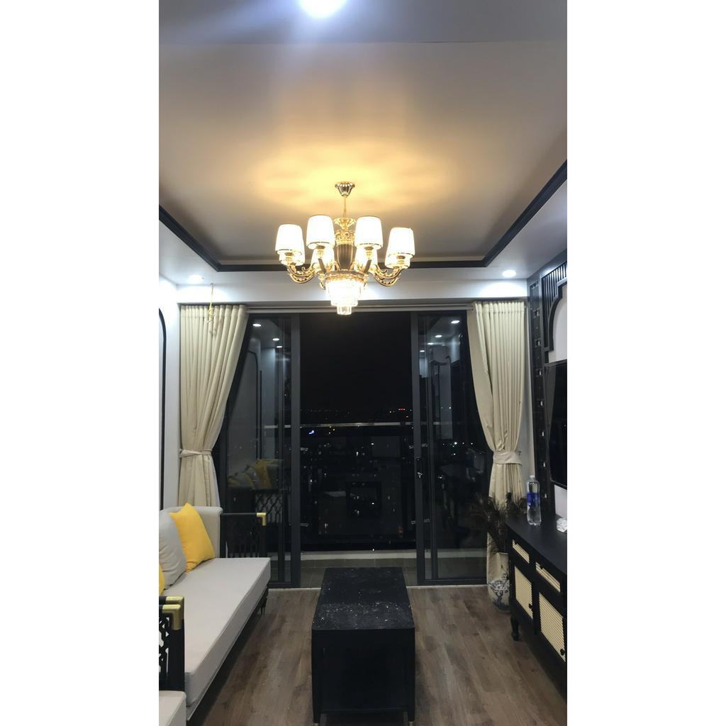 Đèn chùm MONSKY AINOS 8 tay hiện đại trang trí nội thất cao cấp - kèm bóng LED chuyên dụng.