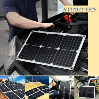 Solar Panel Flexible Monocrystalline Battery Charge with Dual High Efficiency