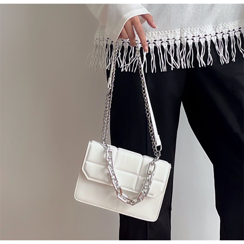 Túi Đeo Chéo Hình Vuông Nhỏ Nhắn Họa Tiết Hình Thoi Thời Trang 2022 Mới Gylb1626