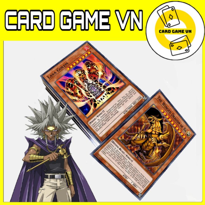 [BÀI IN] Bài YuGiOh - Hộp Thẻ Bài FullBox - Bộ 45 lá bài Structure Deck của Marik Ishtar - Card Game VN