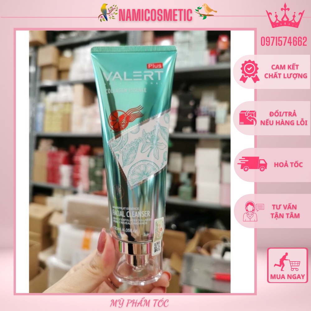 Sữa Rửa Mặt Bưởi Grapefruit Dịu Nhẹ, Ngăn Ngừa Mụn, Giúp Da Sạch Thoáng & Không Chứa Xà Phòng 120ml
