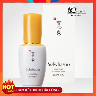 Tinh chất khởi động Sulwhasoo First Care💦FREE SHIP💦cân bằng da- dưỡng ẩm- dưỡng da trắng mịn và toả sáng chai 15ml