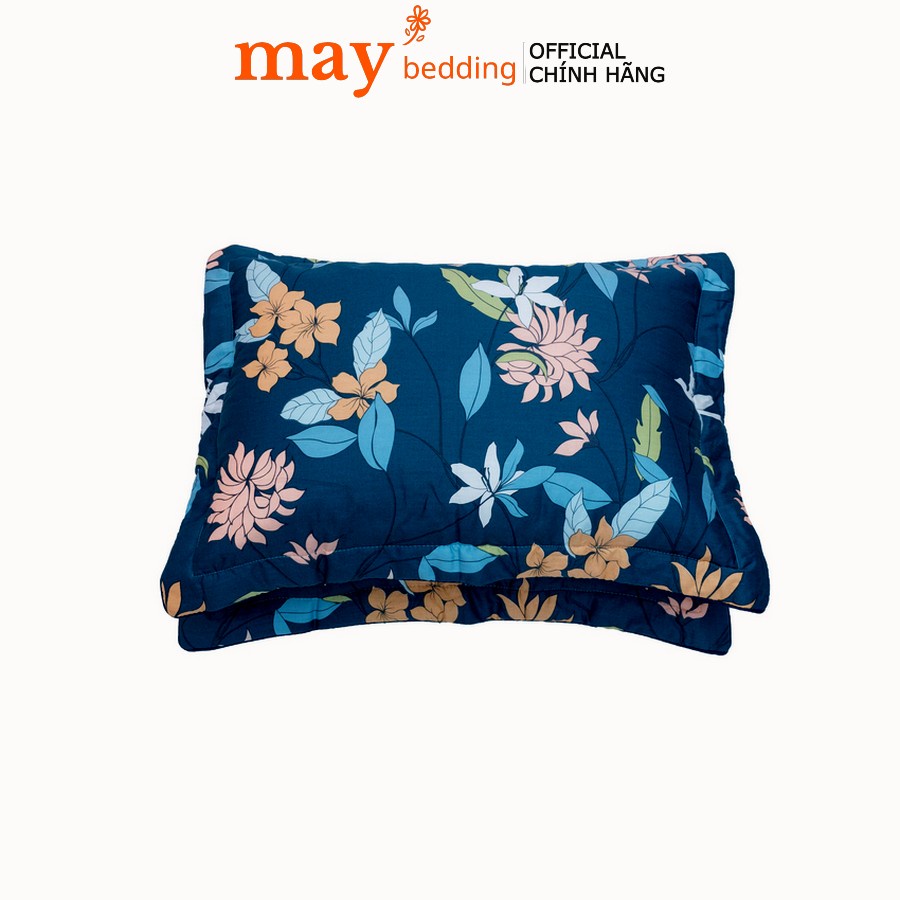 [Mã BMBAU50 giảm 10% đơn 99k] Vỏ gối nằm May Bedding cotton chất lượng cao, bao gối 45x65 cm có lót bông và khóa kéo | BigBuy360 - bigbuy360.vn