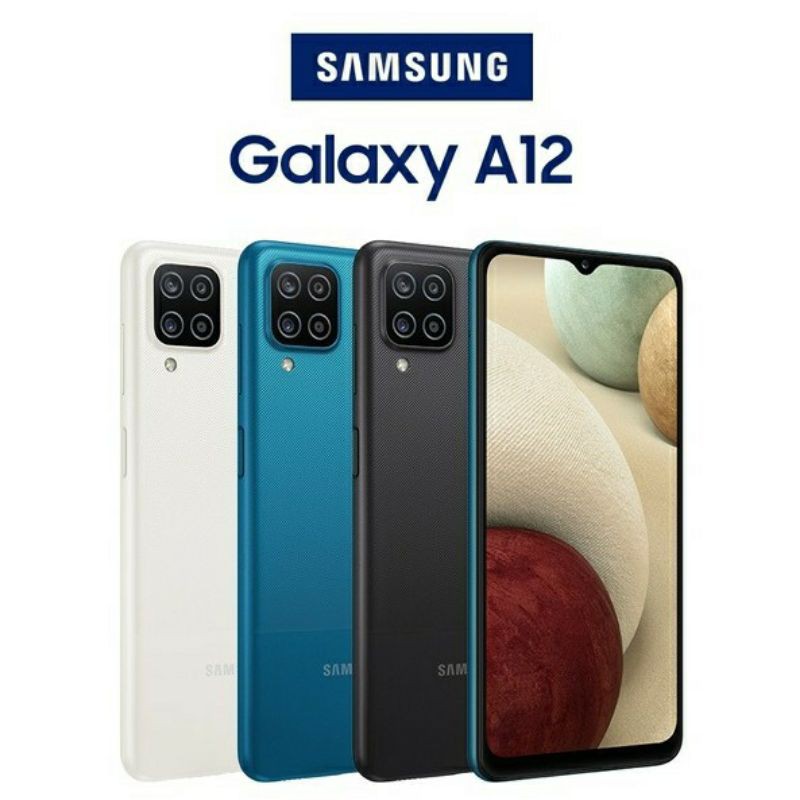 Điện thoại Samsung galaxy A12 chính hãng 128g mới 100% nguyên seal