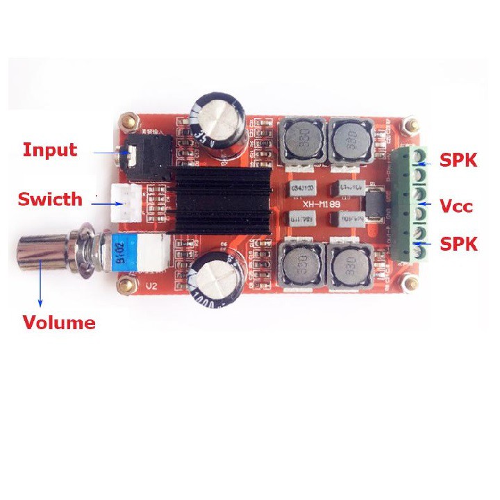 Mạch khuếch đại âm thanh class D HIFI TPA3116D2