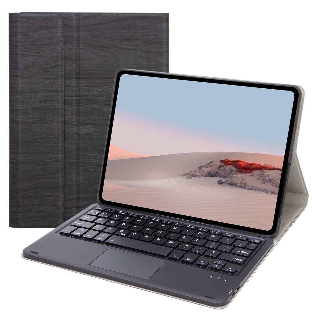 【Hàng sẵn sàng】Bao Da Máy Tính Bảng Kèm Bàn Phím Bluetooth Họa Tiết Cây Cối Cho Microsoft Surface Go 3 / 2 / 1