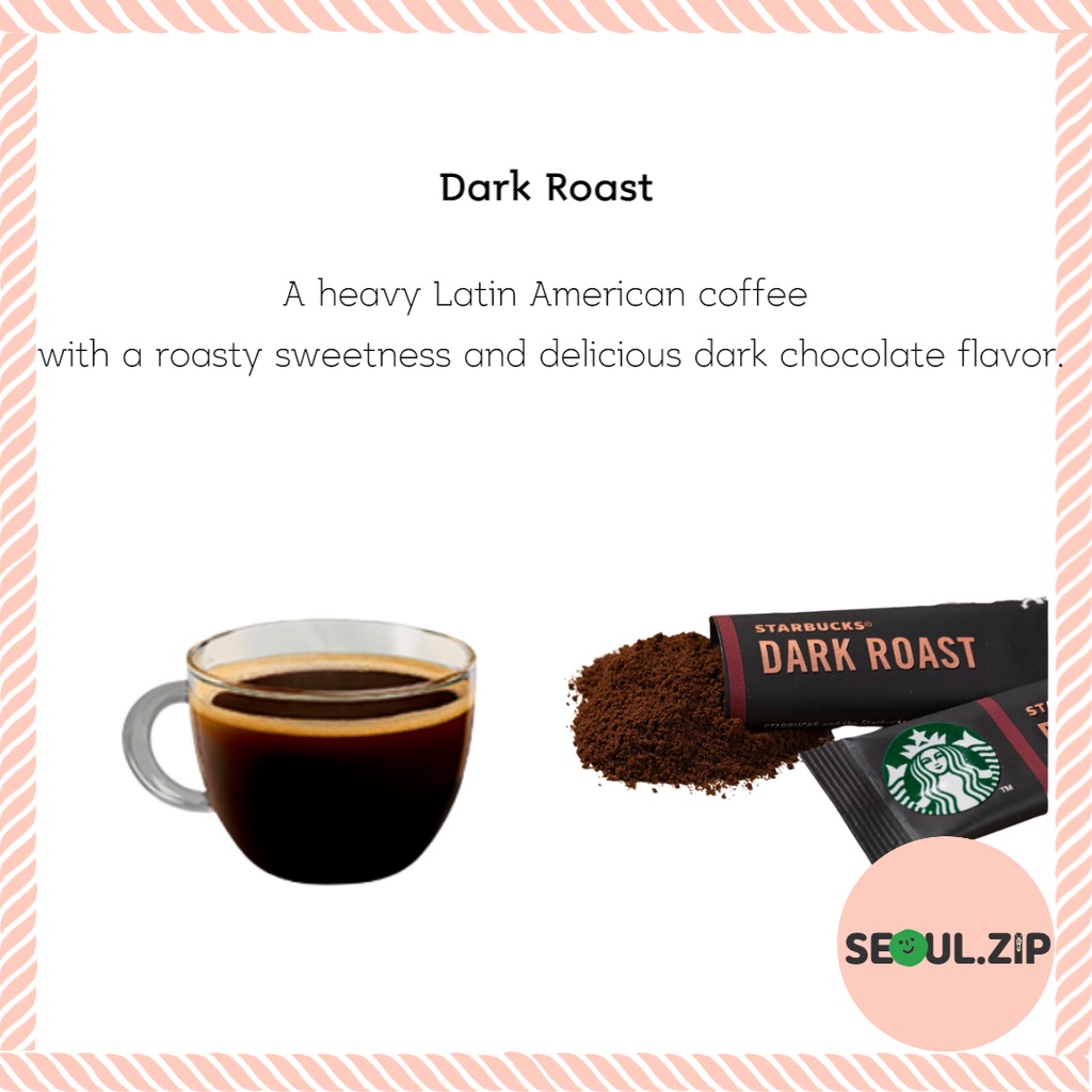 Starbucks Que Cà Phê Đen 10T Chất Lượng Cao,  Cà phê que Hàn Quốc