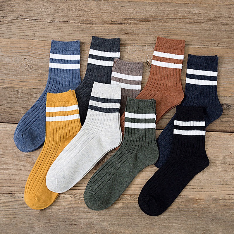 Vớ thể thao WAFNHA D132 cổ cao vừa thời trang cho nam