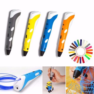Bút Vẽ 3D Pen Thông Minh Phiên Bản 2 Dành Cho Các Bé