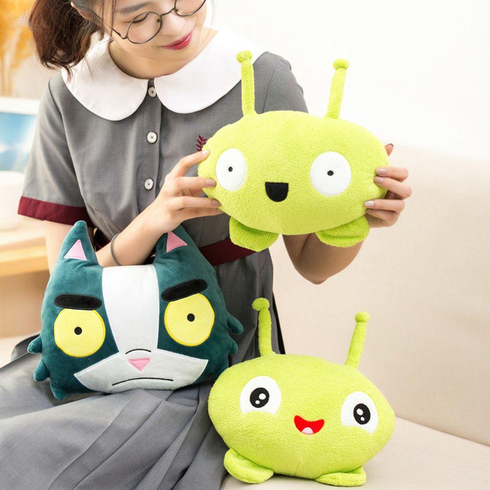 Gối Nhồi Bông Hình Nhân Vật Hoạt Hình REBUY1 Final Spaced Trang Trí Phòng Bé