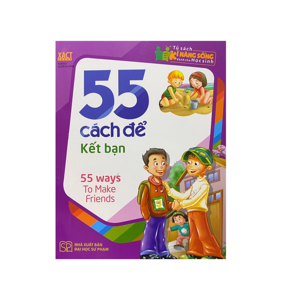 Sách - 55 cách để kết bạn ( minh long )