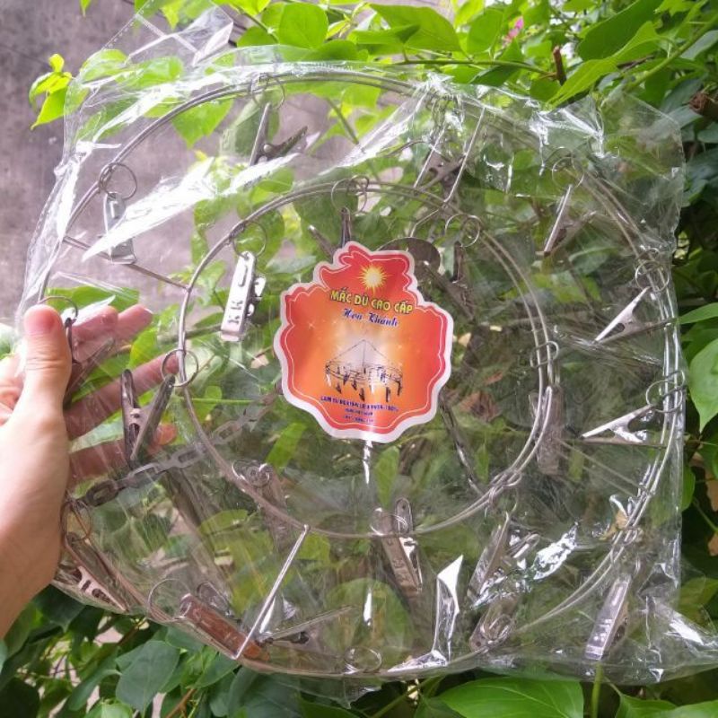 Móc chùm inox tròn 20 kẹp