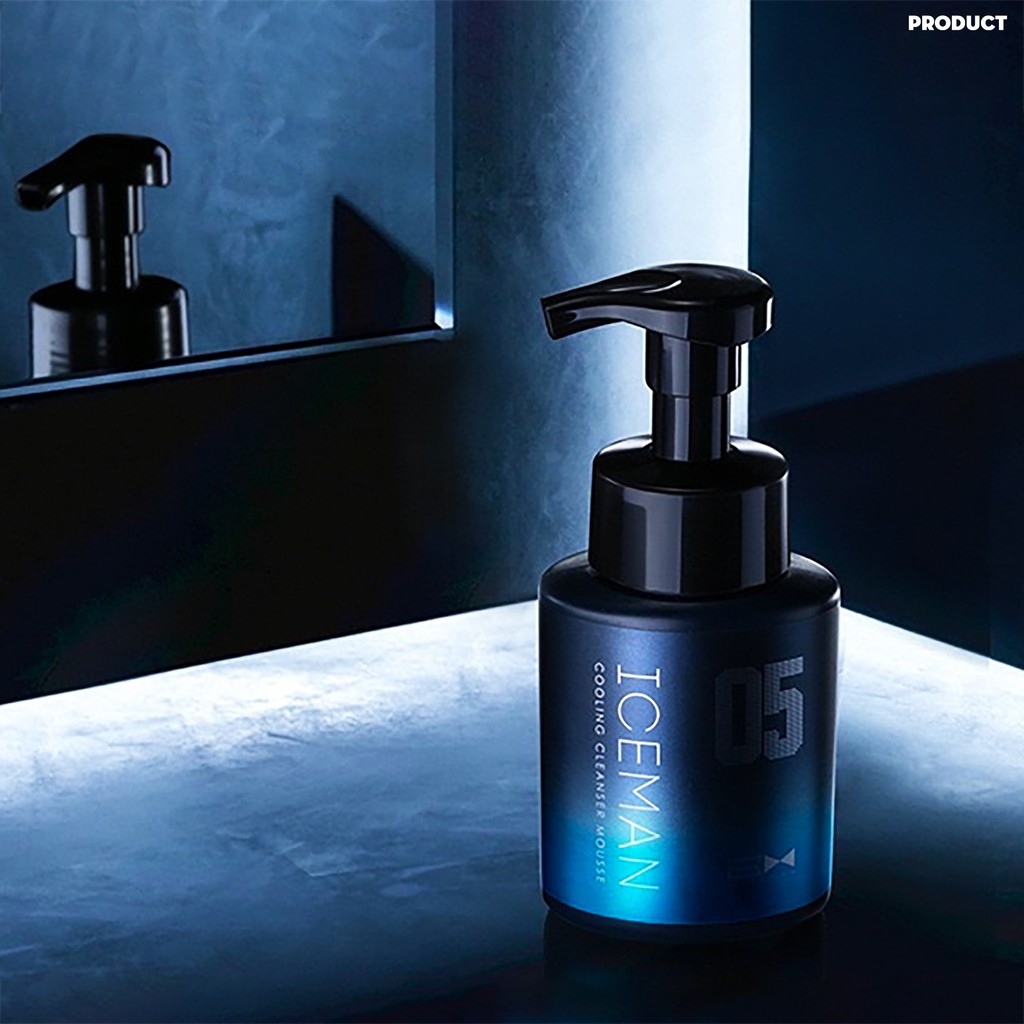 Sữa Rửa Mặt Tạo Bọt Cho Nam Iceman BLUEMAN, Ngừa Mụn & Làm Sáng Da ZL56 | BigBuy360 - bigbuy360.vn