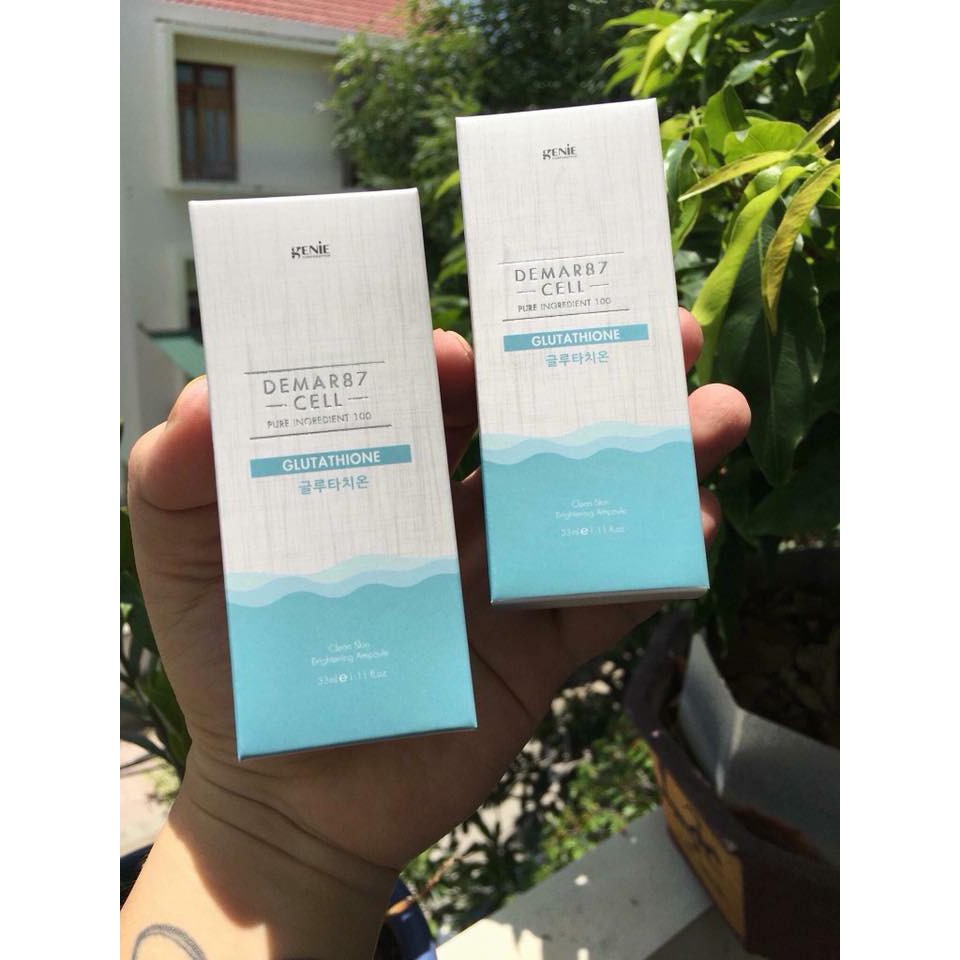 Đủ bill vận, Serum dưỡng trắng Genie Glutathione Hàn Quốc 33 ml | BigBuy360 - bigbuy360.vn
