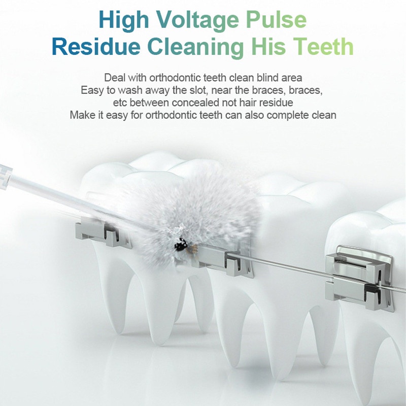 Máy tăm nước oral irrigator ,Máy tăm nước cầm tay du lịch Oral Irrigator , 4 đầu tăm,mẫu mới nhất