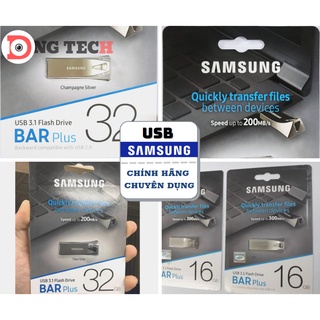 Usb 3.1 chống nước samsung bar plus 16g 32g chính hãng chuyên dụng