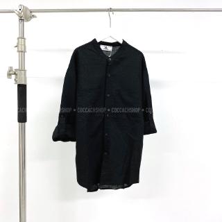 Áo sơ mi cổ trụ basic SM5081