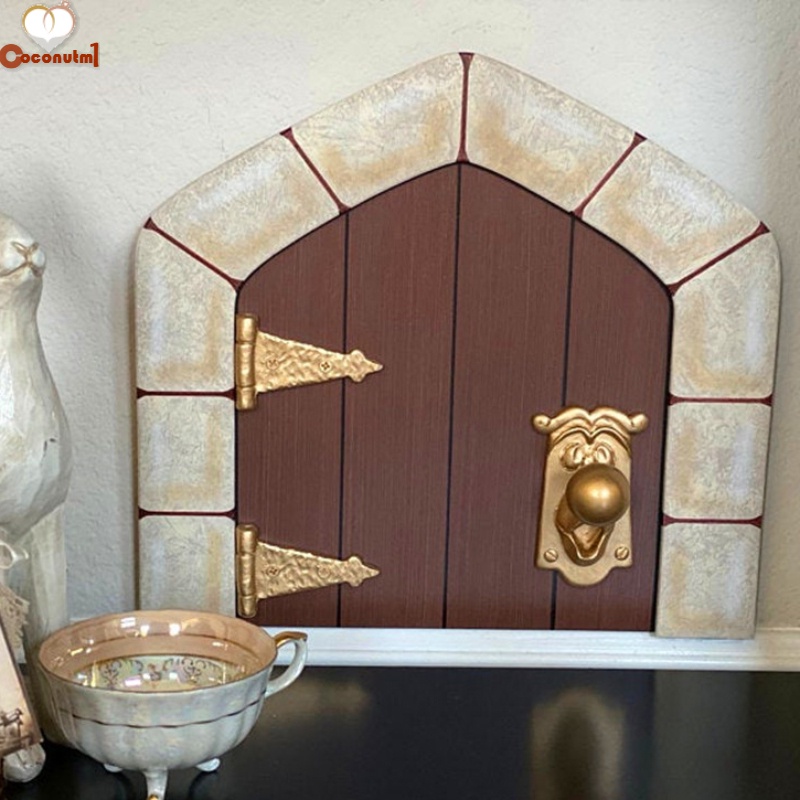 Đồ trang trí Alice in Wonderland Mini Bằng Gỗ Dùng Trang Trí Phòng