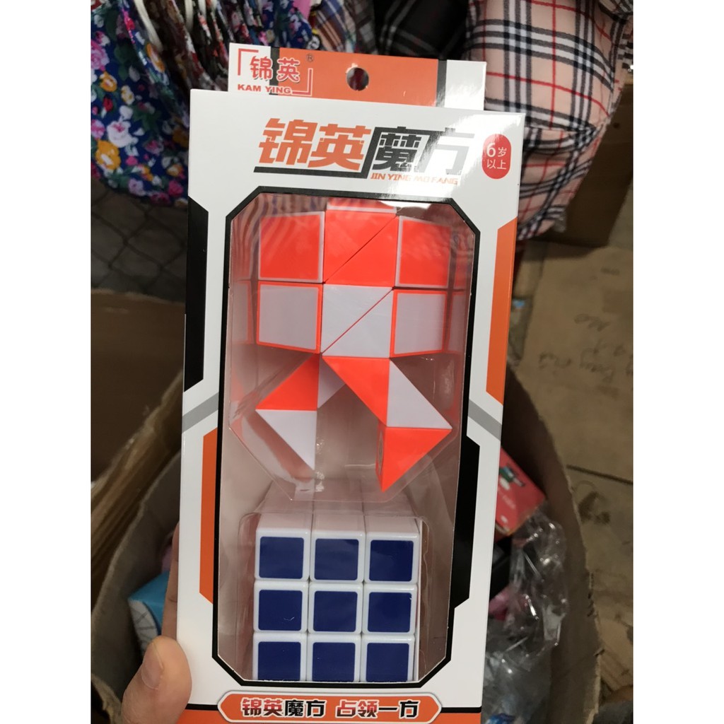 Combo Rubik vuông + dài (Mua 1 được 2)