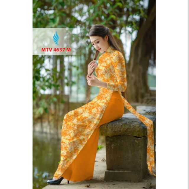 Vải áo dài bộ tằm thái
