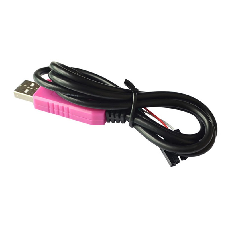 CP2102 Cáp nối tiếp USB sang TTL Cáp chuyển đổi đường dây tải xuống 1M 4PIN Tương thích cho Win 7 8 10 cho Arduino