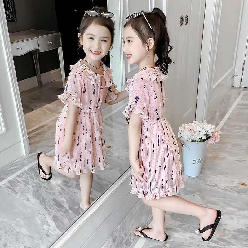 Mới Chân Váy Xếp Ly Thiết Kế Cỡ Lớn Thời Trang 2022 Xinh Xắn Cho Bé Gái