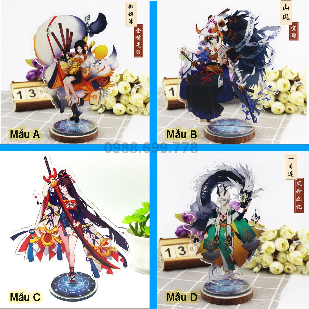 Mô hình standee Âm Dương Sư mẫu mới 2