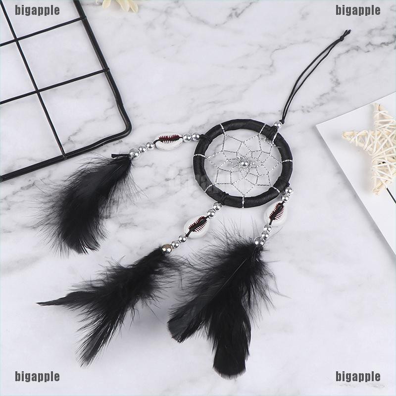 Bùa đuổi bắt giấc mơ Dream Catcher màu trắng treo trang trí nội thất