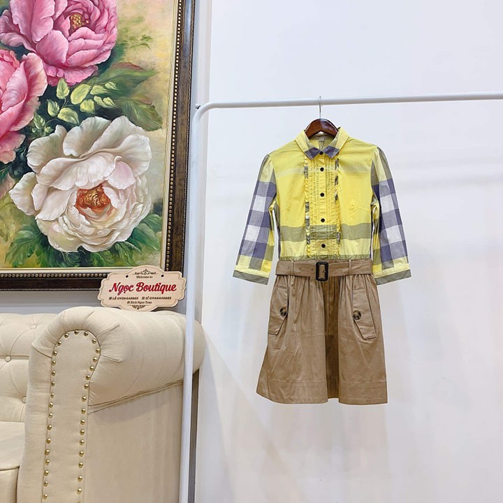 Váy kiểu Burberry