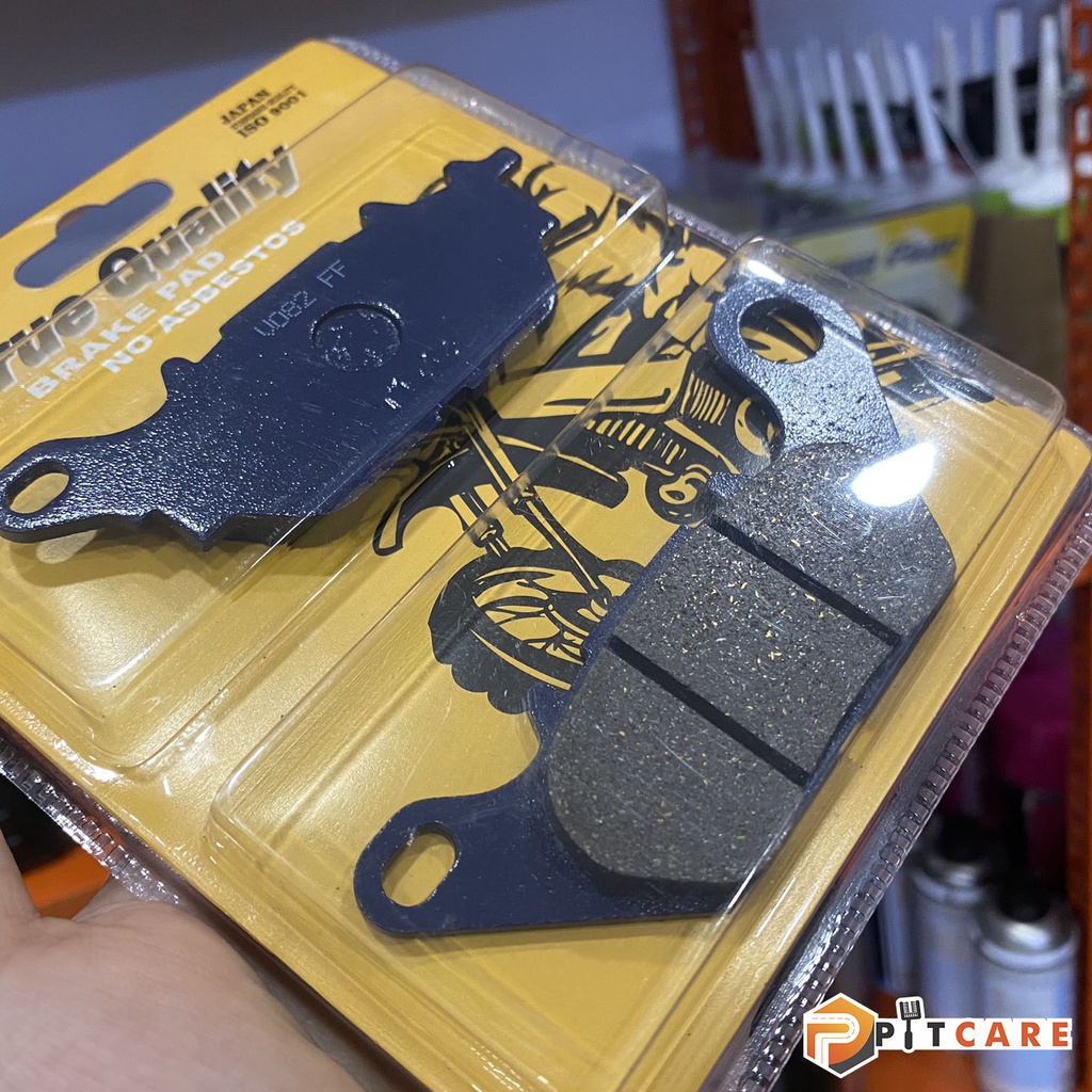 (Bố Thắng) Má Phanh Đĩa Trước Xe Yamaha Exciter 135 True Quality V082