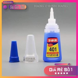Keo 401, keo gắn móng đính đá