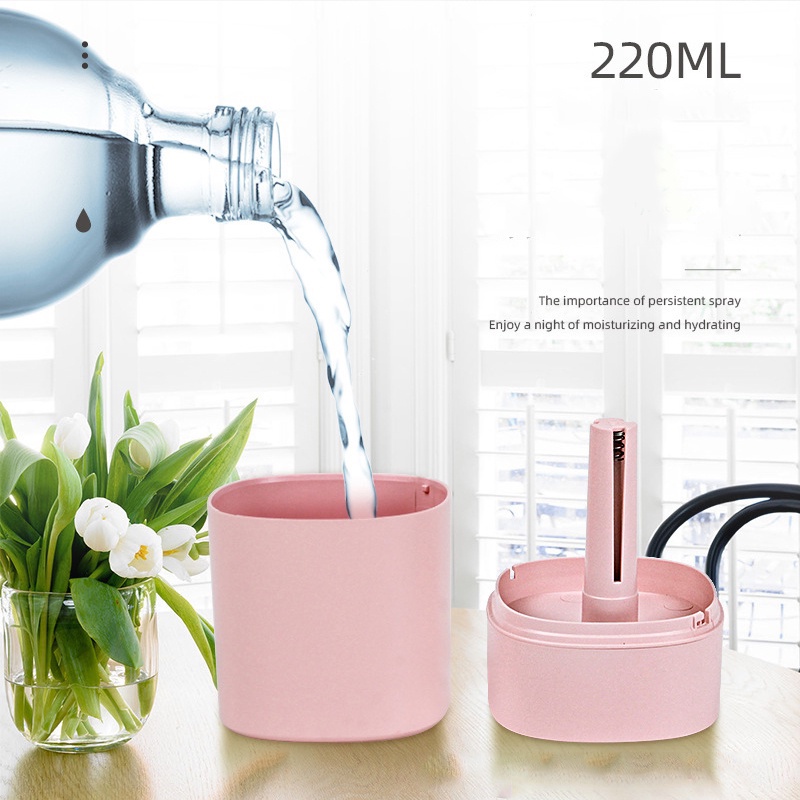 Máy Xông Tinh Dầu Mini Cho Phòng Ngủ Humidifier 220ml Máy Khuếch Tán Tinh Dầu Phun Sương Tỏa Hương Đuổi Muỗi &amp; Côn Trùng