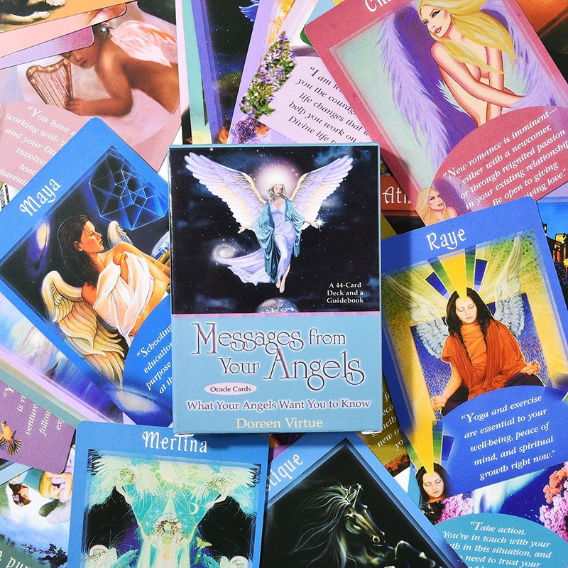 Bộ bài Messages from Your Angels Oracle Cards H6 tarot cards