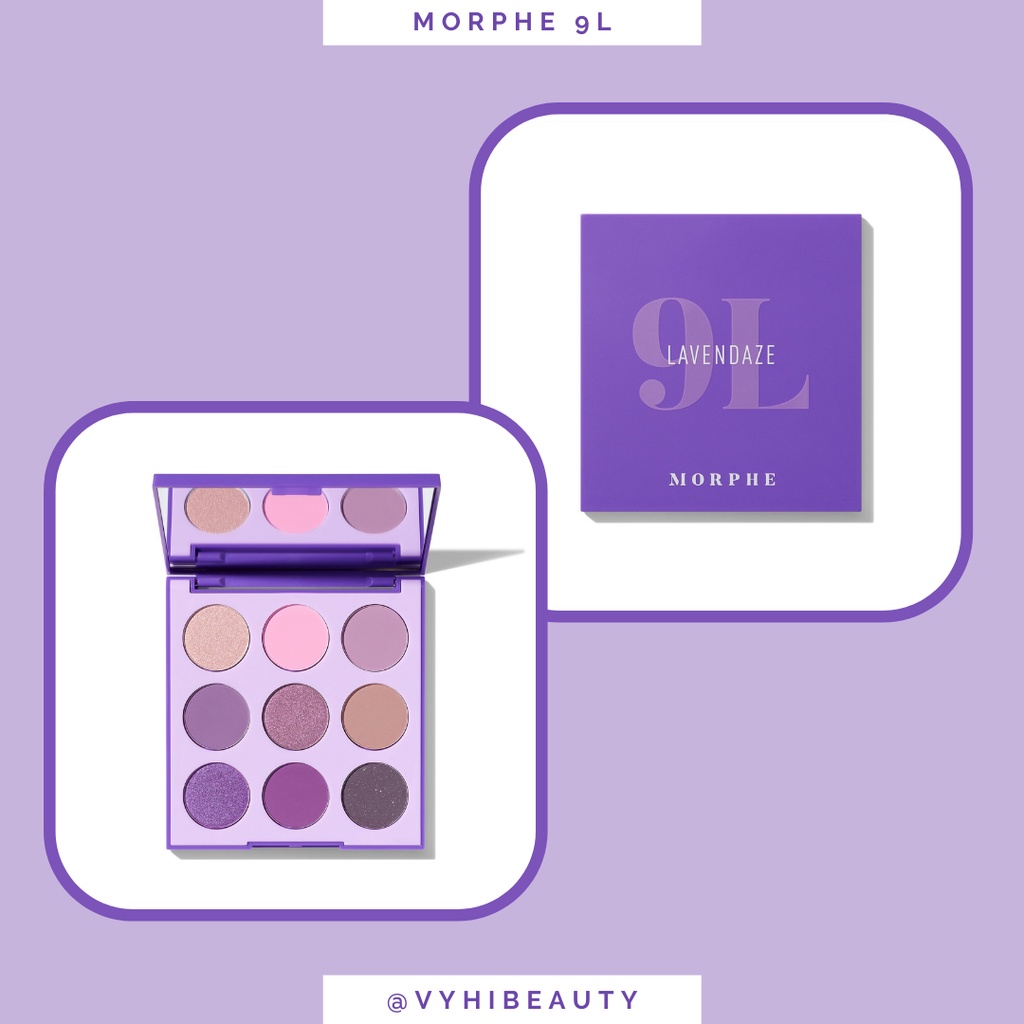 Bảng mắt Morphe 9L Lavendaze