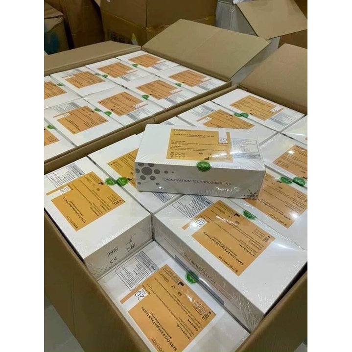 Kit test nhanh mũi LABNOVATION kháng nguyên hàng chính hãng nhập khẩu