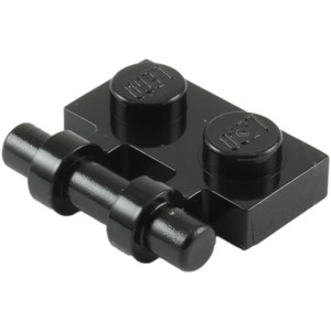Gạch lẻ LEGO chính hãng Plate 1 x 2 with Handle (Open Ends) (2540)
