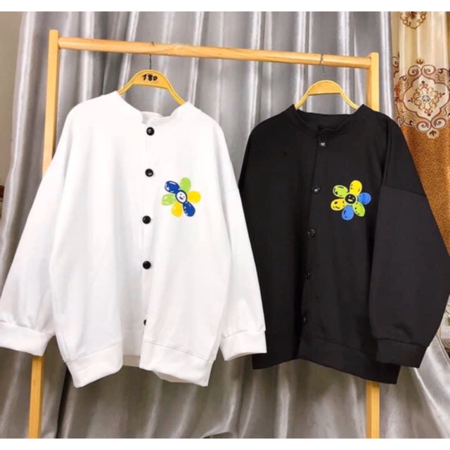 Áo cadigan nỉ ngoại🌸DAQUY20🌸áo cadigan hoa nỉ ngoại không xù mát lịm👉kéo sang xem ảnh thật | BigBuy360 - bigbuy360.vn