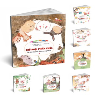 Sách - Combo sách thiếu nhi song ngữ: Bồi dưỡng FQ cho trẻ (7 chủ đề)